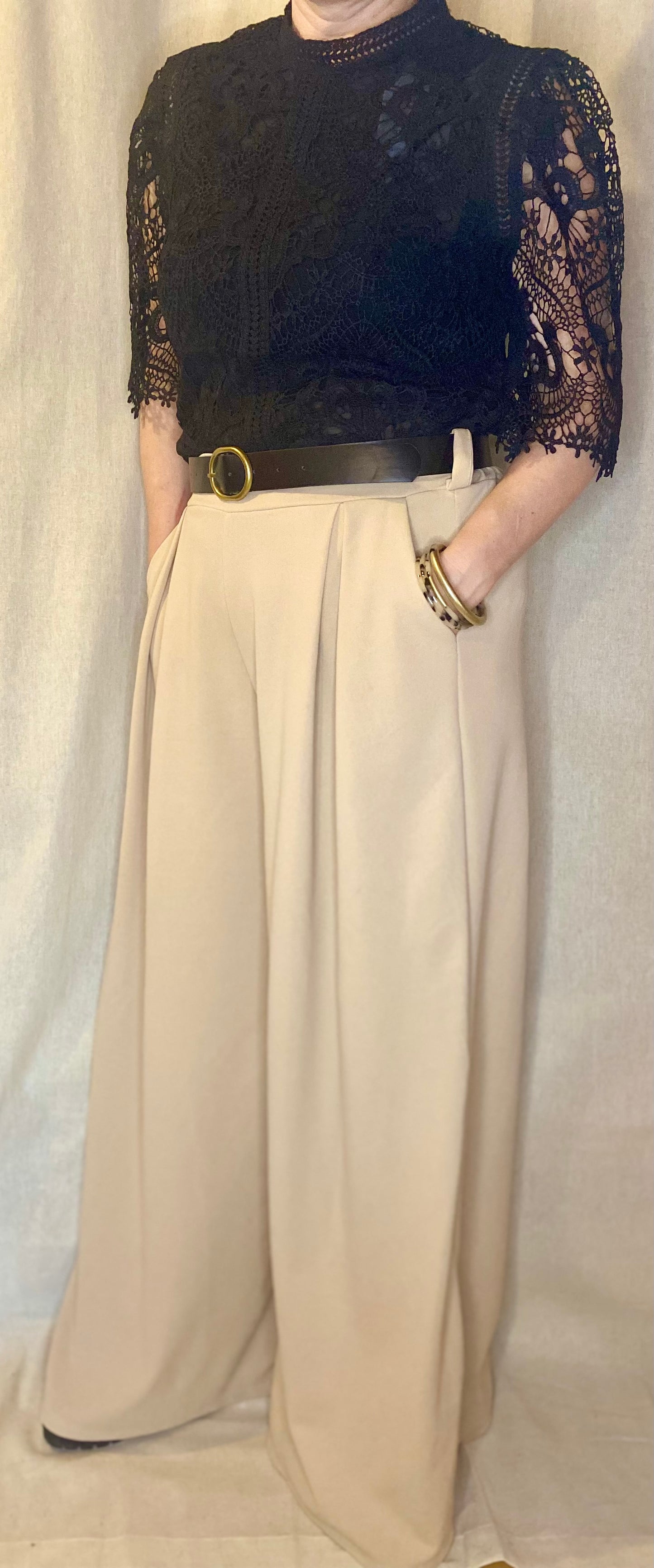 Blouse en dentelle CAMILLE