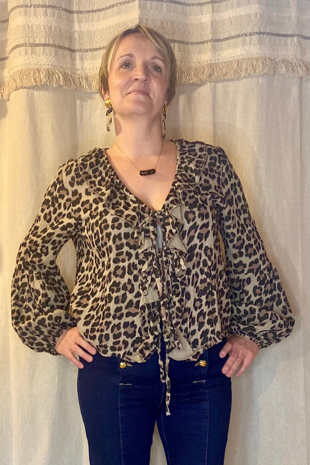 Blouse Léopard LEA