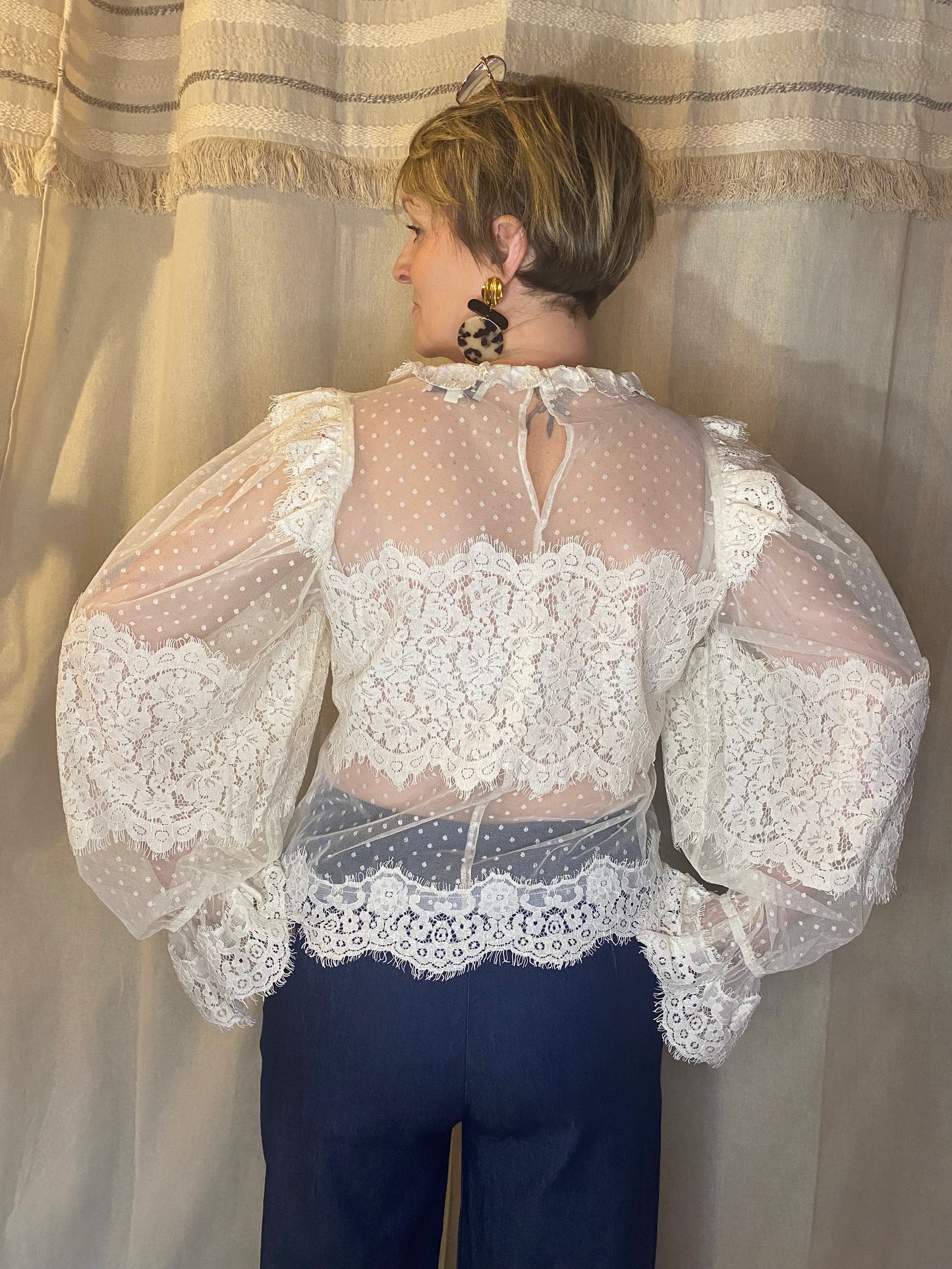 Blouse en dentelle RACHEL